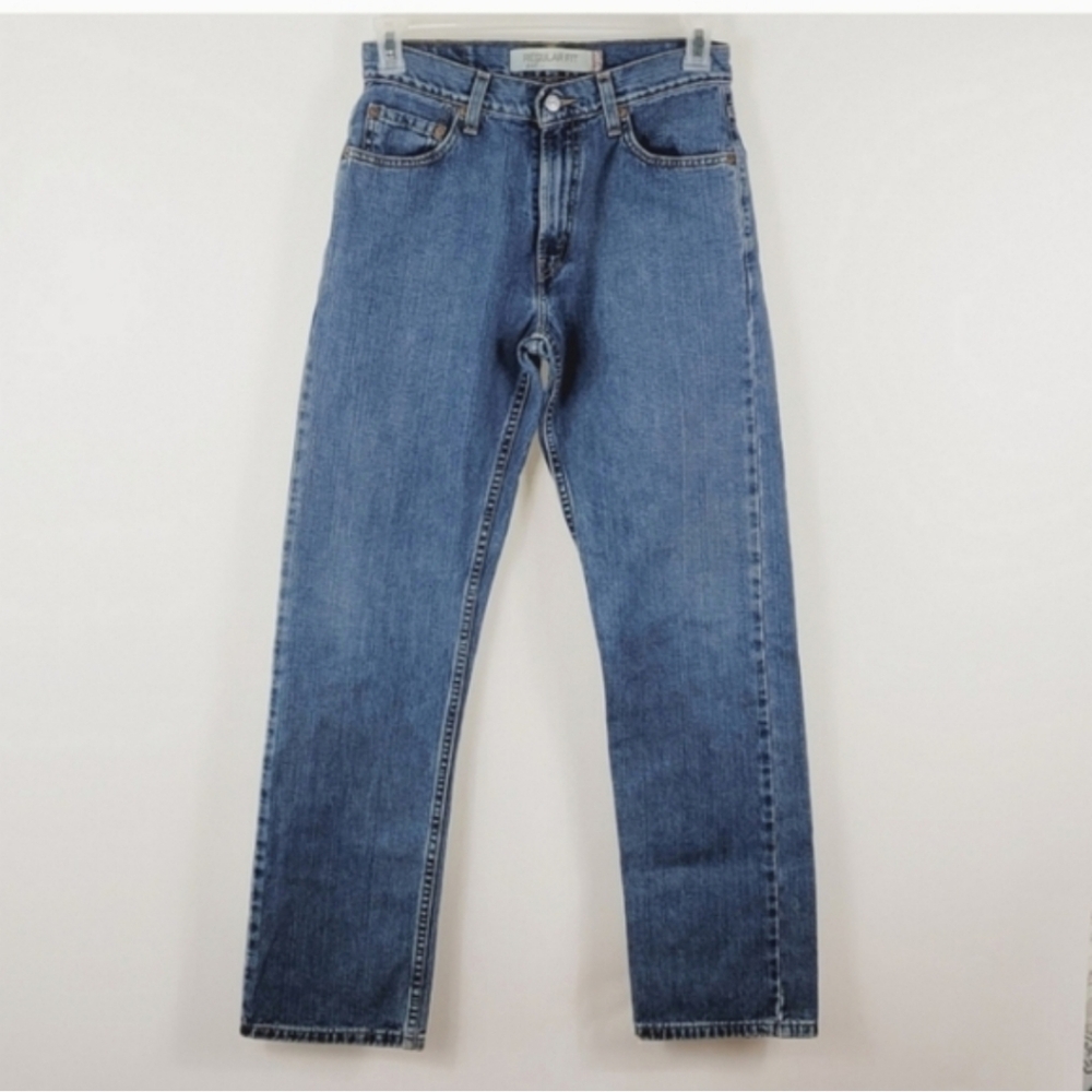 LEVI'S Jeans 505 VINTAGE Men's Regular Fit Denim Blue Jeans W30 X L32